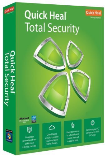 Quick Heal Total Security 2 User 3 Year